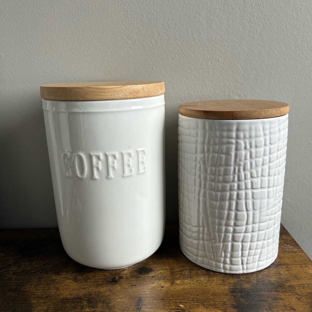 SOLD Kitchen Canisters